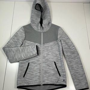 DOMYOS kids, hooded sweatshirt with zipper, Size 8